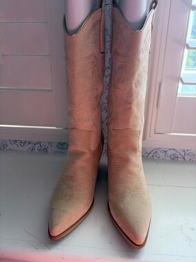 Western Knee-High Boots